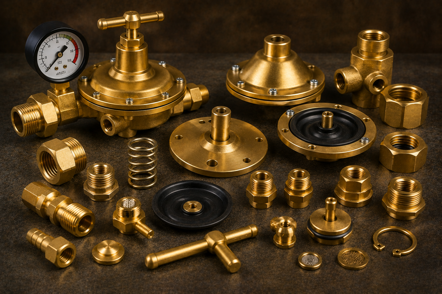 Brass Gas Regulator Parts Manufacturers in Delhi